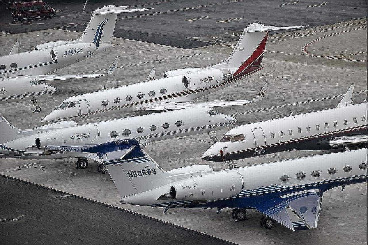 Stars traveled in a 114 Private Jets to Google climate conference view